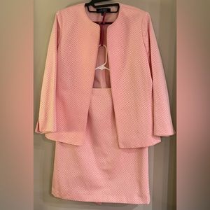 Kasper jacket and skirt set